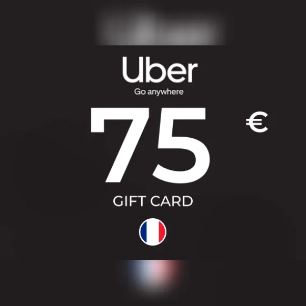 Uber Gift Card 75 EUR Key - FRANCE