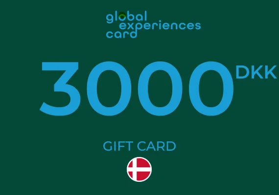 Denmark Experiences Card Gift Card 3000 DKK