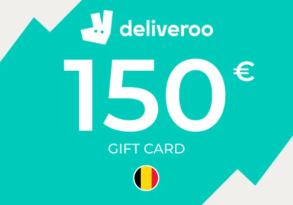Deliveroo Gift Card 150 EUR Key - BELGIUM