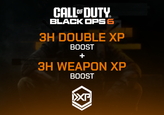 Call of Duty: Black Ops 6 - 3 Hours Double XP Boost + 3 Hours Weapon XP Boost (DLC) Official website Key - GLOBAL (DLC) (PC / PS4 / PS5 / Xbox One / Xbox Series X|S) Call of Duty: Black Ops 6 - 3 Hours Double XP Boost + 3 Hours Weapon XP Boost (DLC) Official website Key - GLOBAL (DLC) (PC / PS4 / PS5 / Xbox One / Xbox Series X|S)
