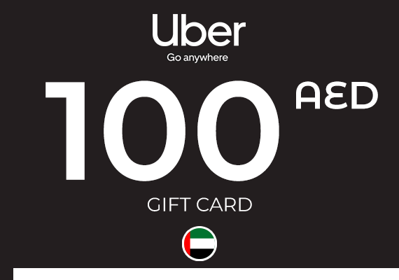 Uber Gift Card 100 AED Uber Gift Card 100 AED