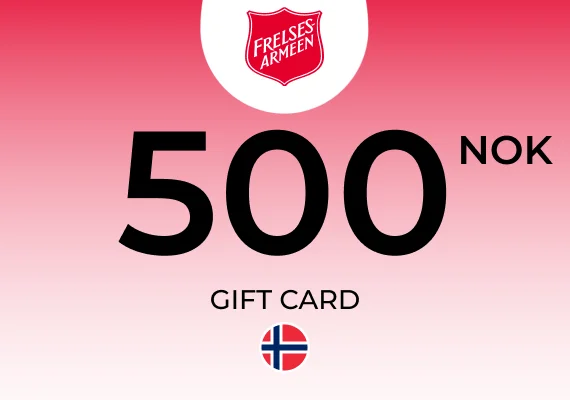 Frelsesarmeen Gift Card 500 NOK