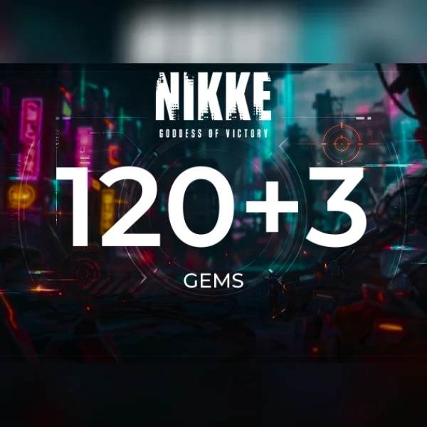 Goddess of Victory: Nikke - 120 + 3 Gems Direct Top-Up - GLOBAL
