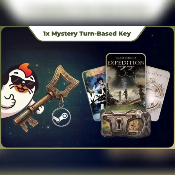 1x Turn-Based Mystery Steam Key