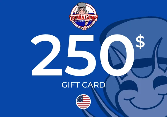 Bubba Gump Shrimp Co. Gift Card 250 USD