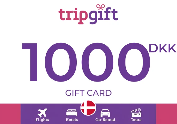 TripGift Gift Card 1000 DKK