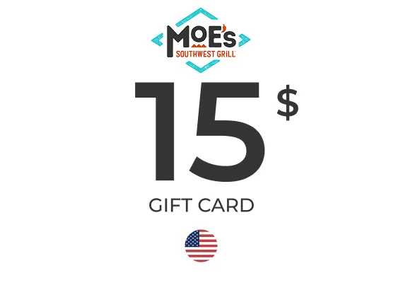 Moe’s Southwest Grill Gift Card 15 USD