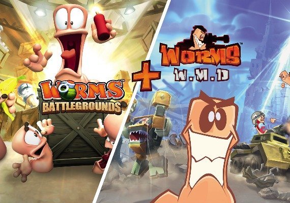 Worms Battlegrounds + Worms W.M.D (Xbox One / Xbox Series X|S) Worms Battlegrounds + Worms W.M.D (Xbox One / Xbox Series X|S)