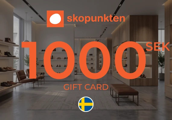 Skopunkten Gift Card 1000 SEK