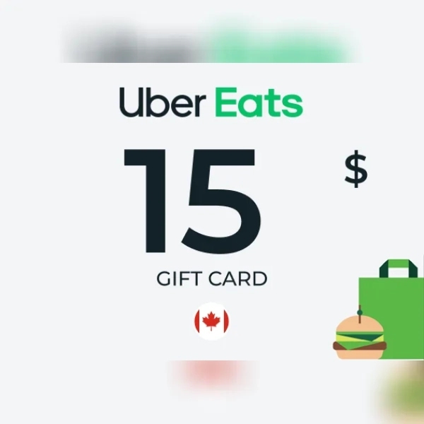 Uber Eats Gift Card 15 CAD Key - CANADA