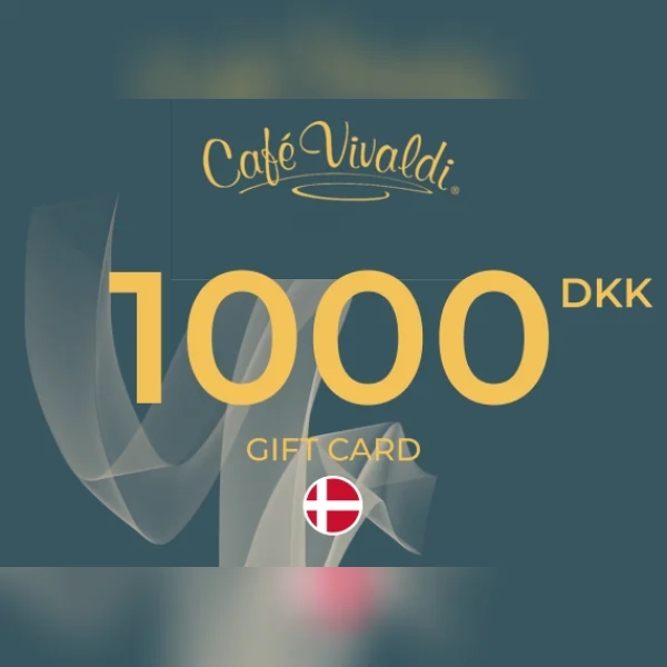 Café Vivaldi Gift Card 1000 DKK Key – DENMARK