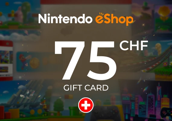 Nintendo eShop Digital Code Gift Card 75 CHF
