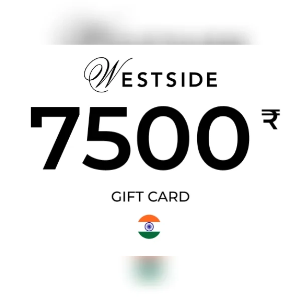 Westside Gift Card 7500 INR Key - INDIA