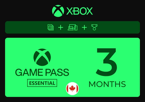 Xbox Game Pass Core (Essential) 3 Months   Xbox Game Pass Core (Essential) 3 Months