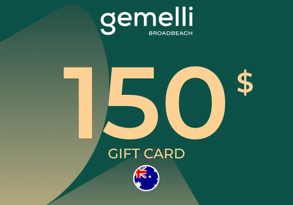 Gemelli Broadbeach Gift Card 150 AUD