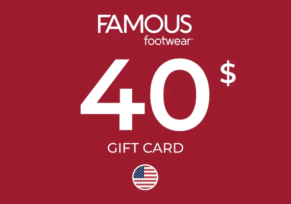 Famous Footwear Gift Card 40 USD Key - UNITED STATES