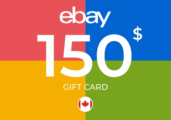 eBay Gift Card 150 CAD