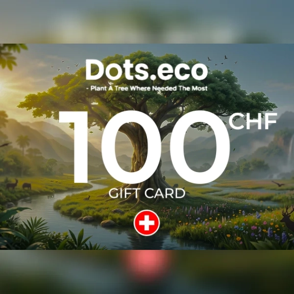 Dots.eco - Plant A Tree Where Needed The Most Gift Card 100 CHF Key - SWITZERLAND