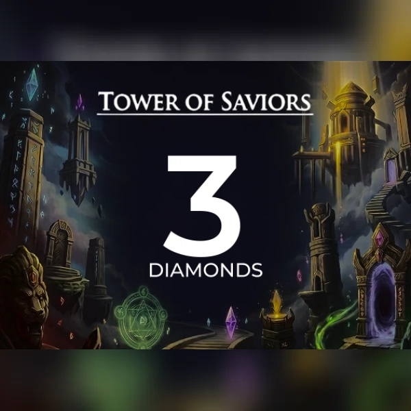 Tower of Saviors - 3 Diamonds Direct Top-Up - GLOBAL