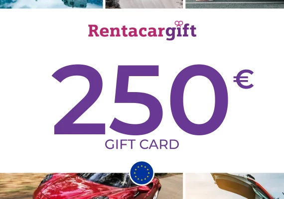 RentacarGift Gift Card 250 EUR
