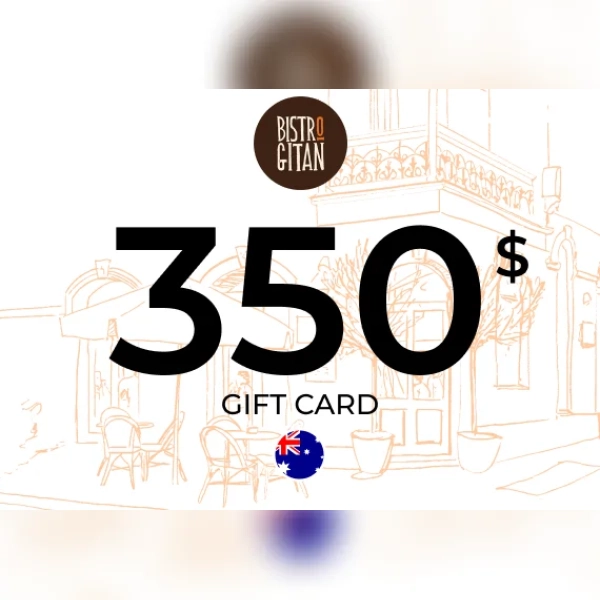 Bistro Gitan Gift Card 350 AUD Key - AUSTRALIA
