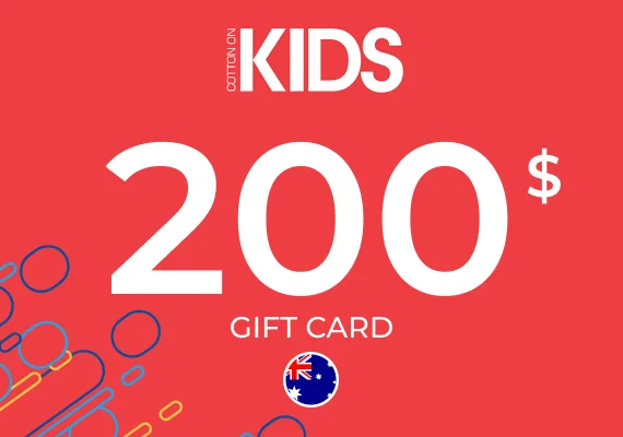 Cotton On Kids Gift Card 200 AUD