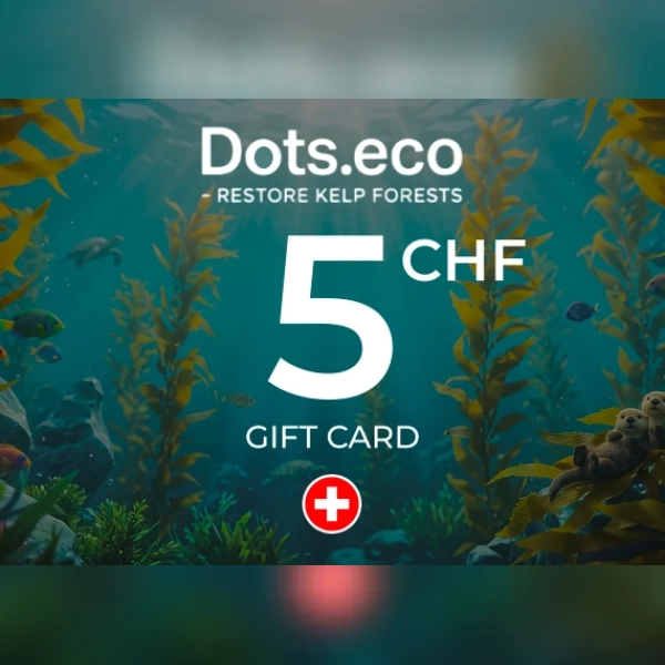 Dots.eco - Restore Kelp Forests Gift Card 5 CHF Key - SWITZERLAND