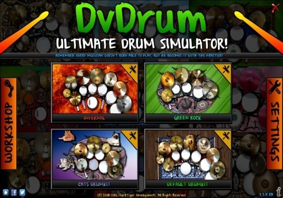 DvDrum, Ultimate Drum Simulator! (PC) DvDrum, Ultimate Drum Simulator! (PC)