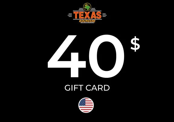 Texas Roadhouse Gift Card 40 USD