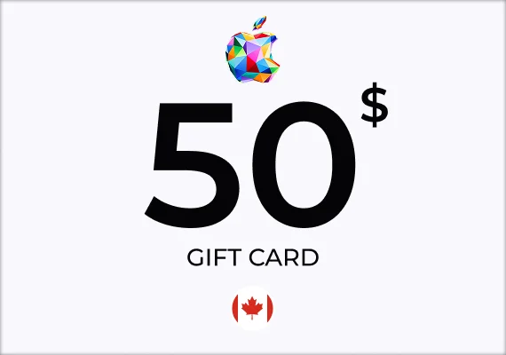 Apple Gift Card 50 CAD