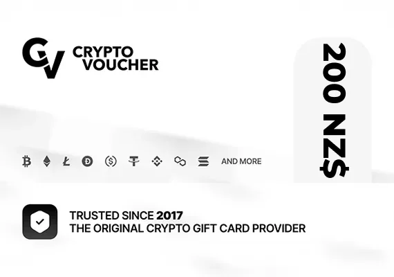 Crypto Voucher Bitcoin (BTC) 200 BRL