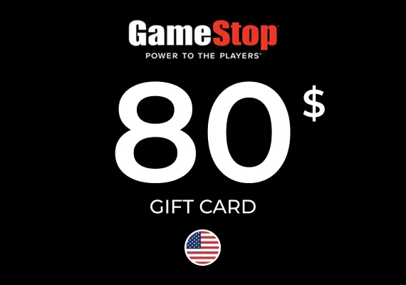 GameStop Gift Card 80 USD