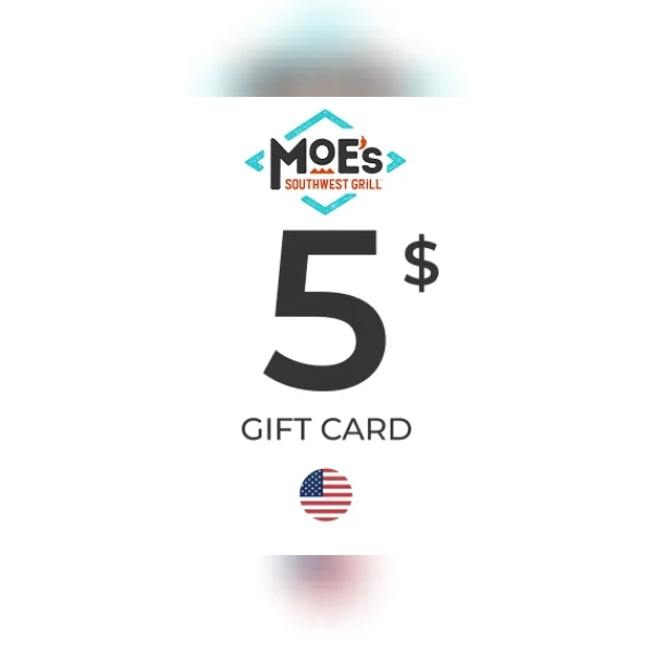 Moe’s Southwest Grill Gift Card 5 USD Key - UNITED STATES
