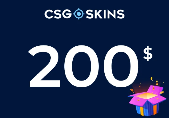 CSGO-Skins 200 USD Gift Card