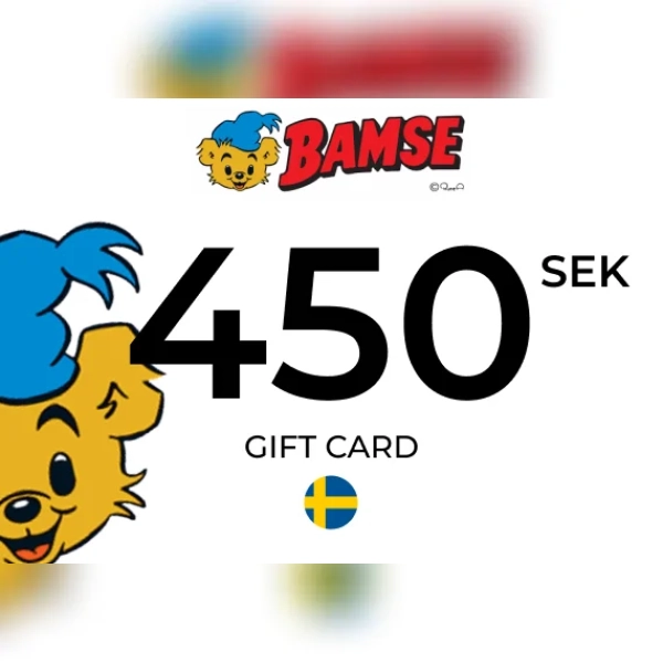 Bamse Gift Card 450 SEK Key - SWEDEN