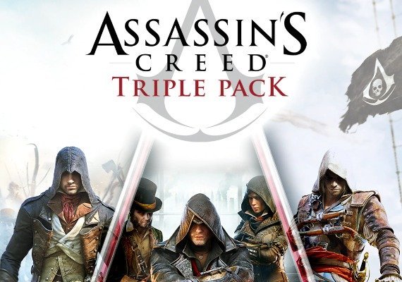 Assassin's Creed Triple Pack: Black Flag, Unity, Syndicate (Xbox One / Xbox Series X|S) Assassin's Creed Triple Pack: Black Flag, Unity, Syndicate (Xbox One / Xbox Series X|S)