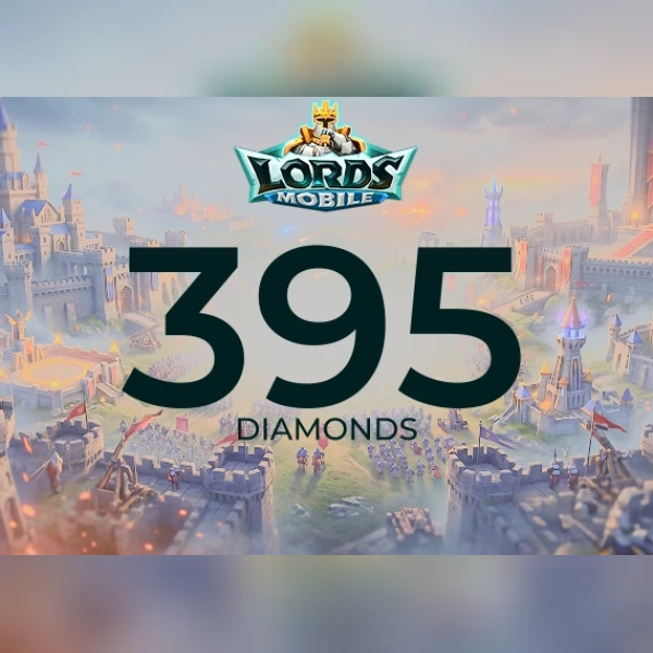 Lords Mobile - 395 Diamonds Direct Top-Up - GLOBAL