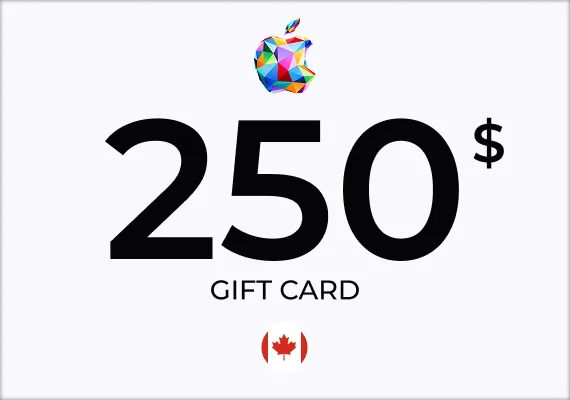 Apple Gift Card 250 CAD