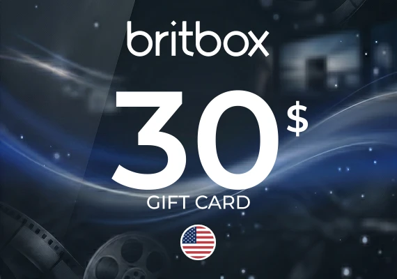 BritBox Gift Card 30 USD