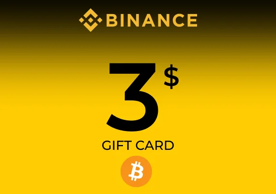 Binance Gift Card (BTC) 3 USD