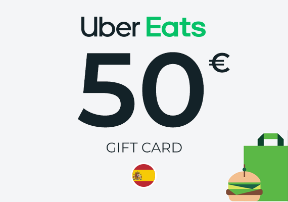 Uber Eats Gift Card 50 EUR Uber Eats Gift Card 50 EUR