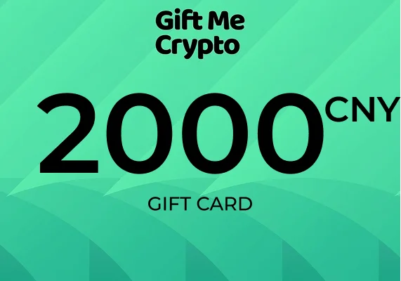 Gift Me Crypto Gift Card 2000 CNY