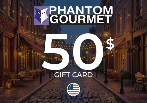 Phantom Gourmet Gift Card 50 USD