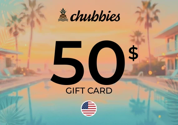 Chubbies Gift Card 50 USD