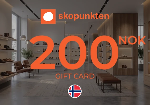 Skopunkten Gift Card 200 NOK