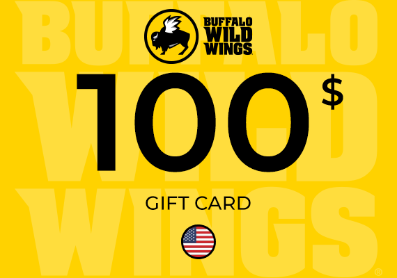 Buffalo Wild Wings Gift Card 100 USD