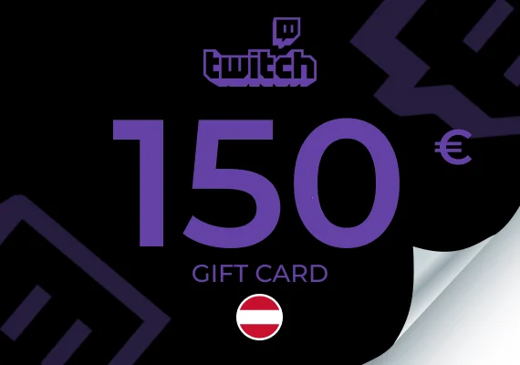 Twitch Gift Card 150 EUR