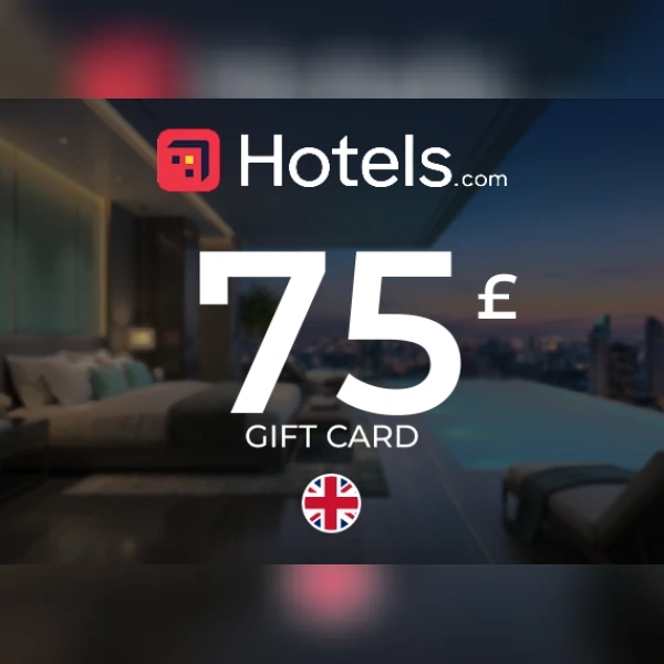 Hotels.com Gift Card 75 Gbp Key - United Kingdom