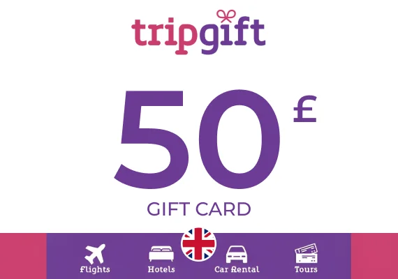 TripGift Gift Card 50 GBP