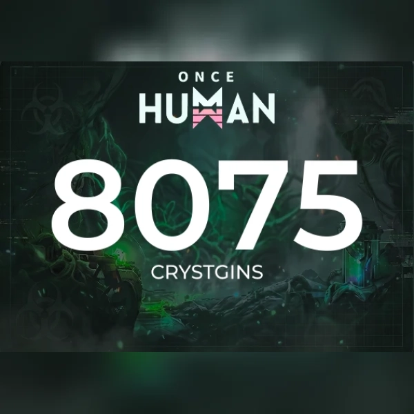 Once Human - 8075 Crystgin Direct Top-Up - Global